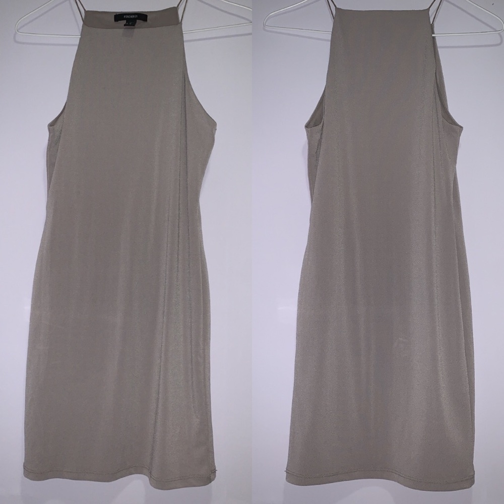 Grey Mini Dress